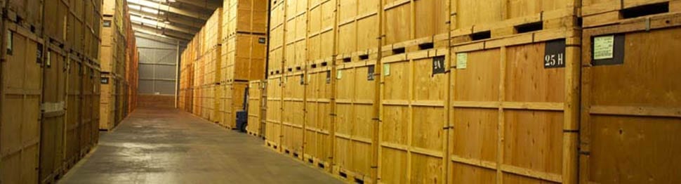 Furniture storage facilities provided by Pickfords Removals